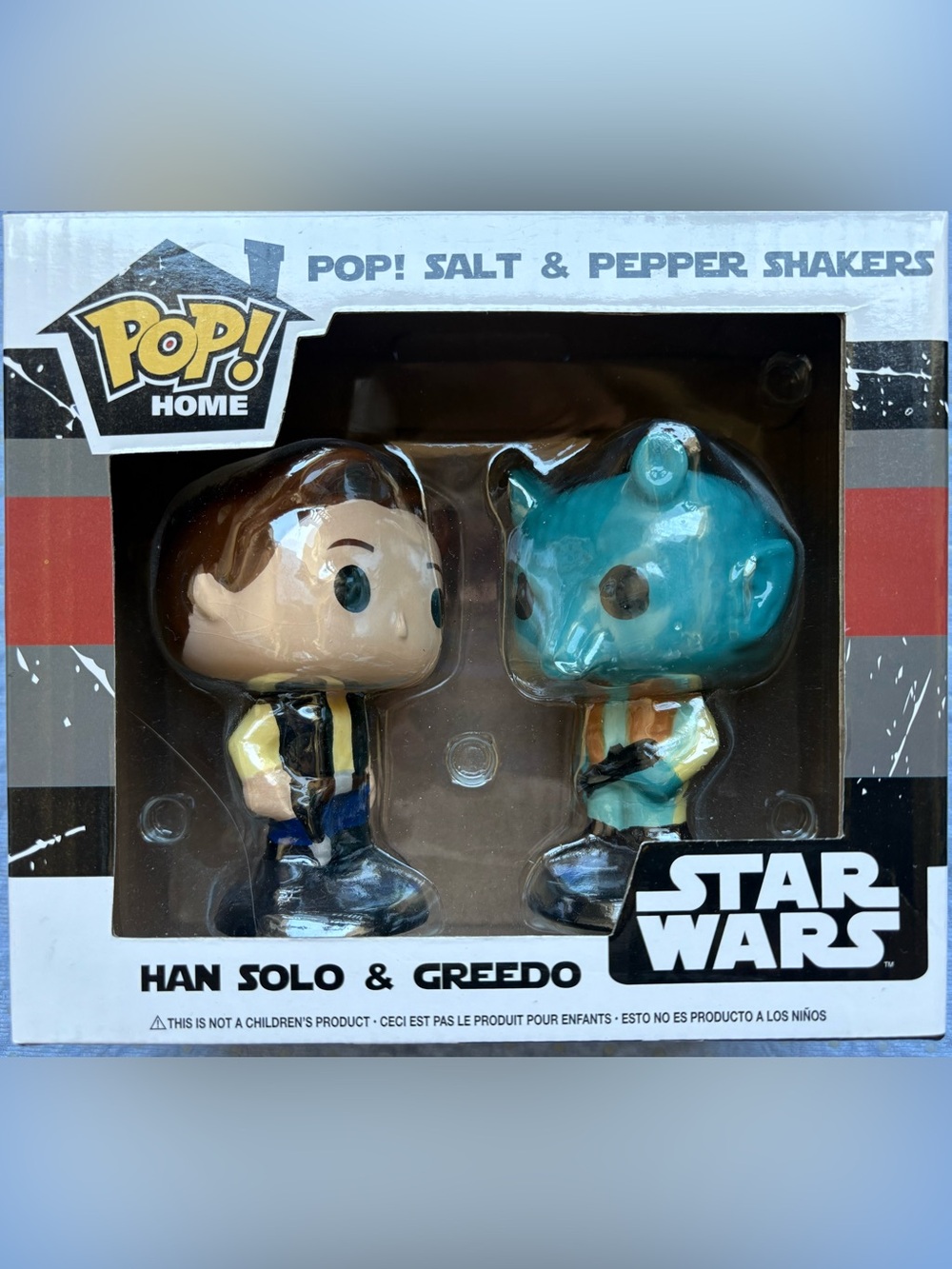 Star Wars Han Solo & Greedo Salt and Pepper Shakers - Blue/Tan